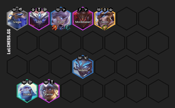 Complete 6 Divine composition at level 8
