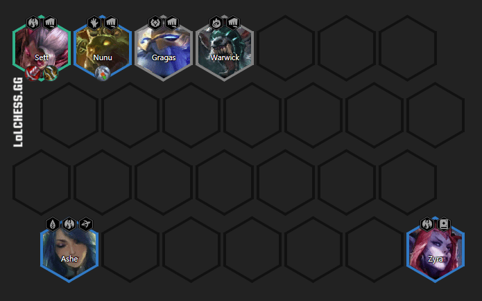 You should reach the 4 Brawler threshold to maximize Sett's tankiness
