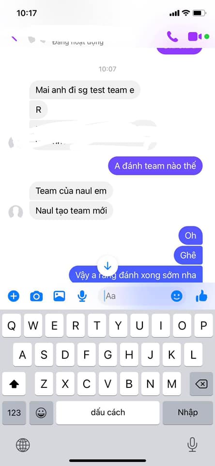 News about Naul's comeback is spreading on social media