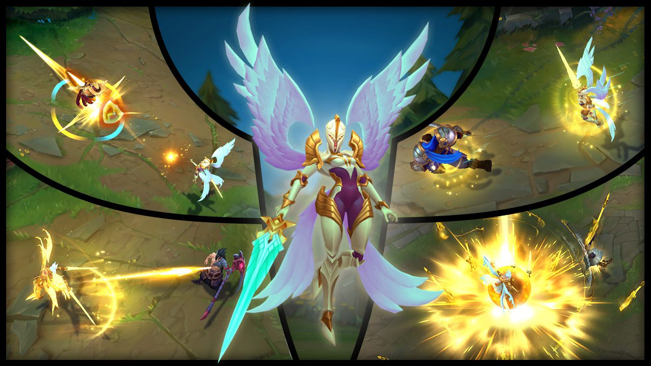 Kayle underwent a complete rework in 2019 but the above bug still exists