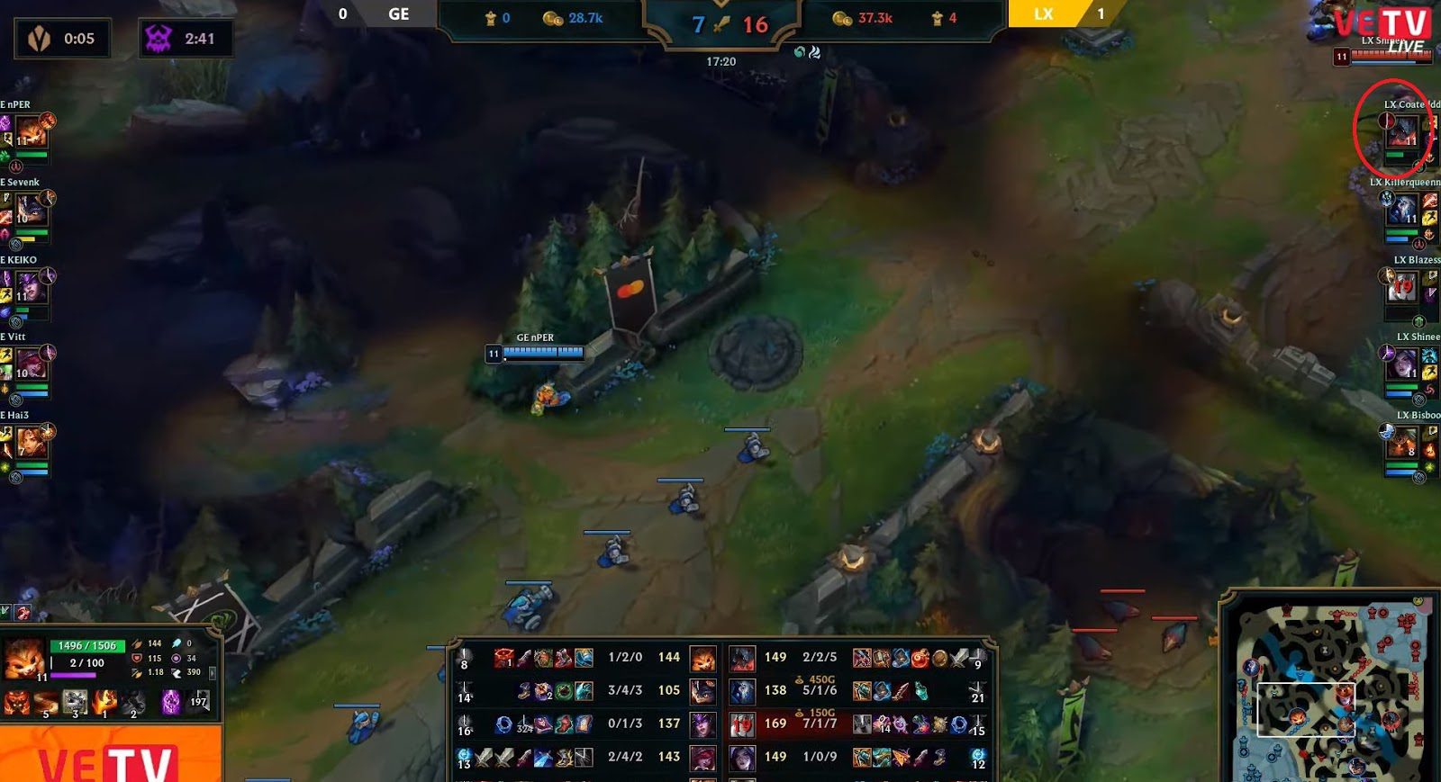 Coated appeared in the GE lineup in the Promotion Round