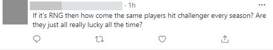 If it was all luck, then why are there players who continuously reach Challenger every season? Are they just very lucky?