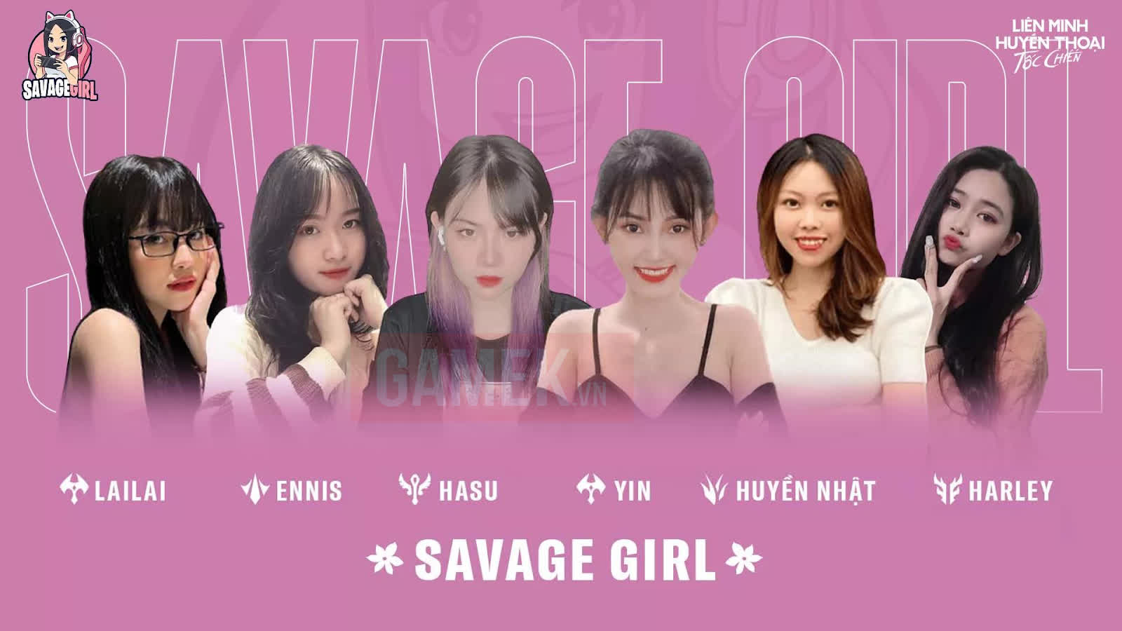 Lailai (girlfriend of former player Zeros) is the most well-known member of EVOS Savage Girl