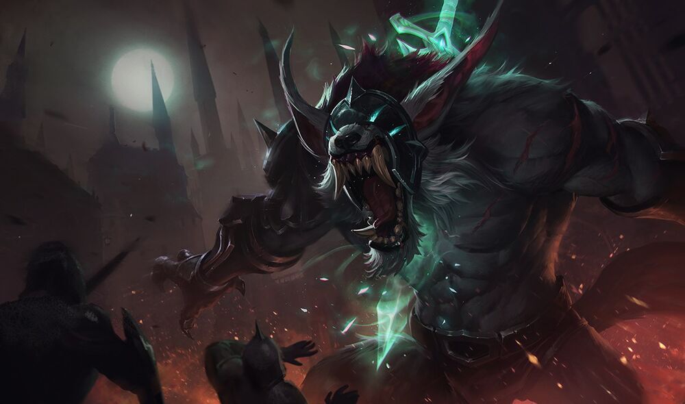 Warwick can continuously use his skills when the opponent's backline is weakened by Assassin units beforehand