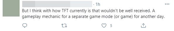 But I think that TFT currently may struggle to implement such gameplay. This idea should be a new gameplay mechanic for a separate game mode (or game) in the future