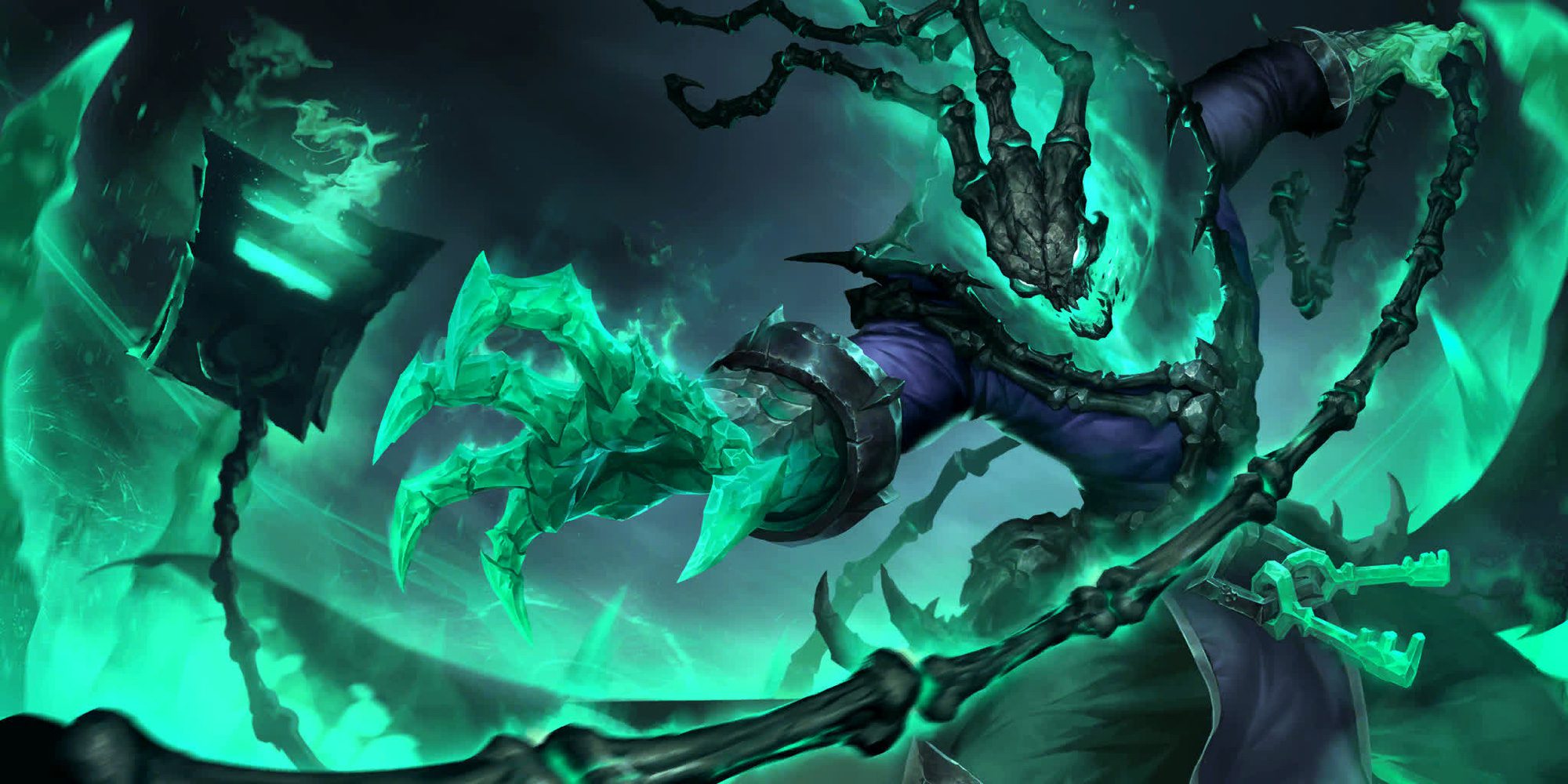 Thresh is an extremely versatile and useful unit from start to finish