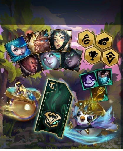 Some images shared by the TFT community regarding the updates for Season 5.5