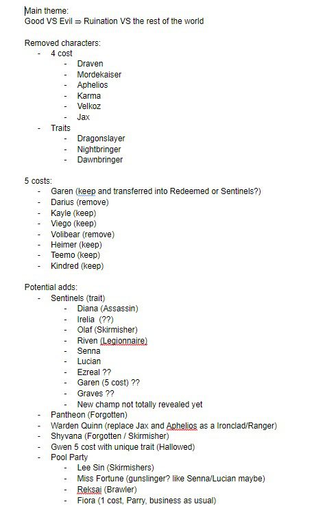 Accounts of some professional TFT streamers have leaked some unverified information about Season 5.5