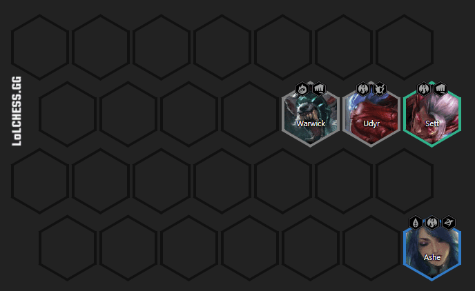 Ideal starting composition at level 4