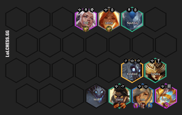 Lux will help players maintain health very effectively to build the best 6 Celestial team