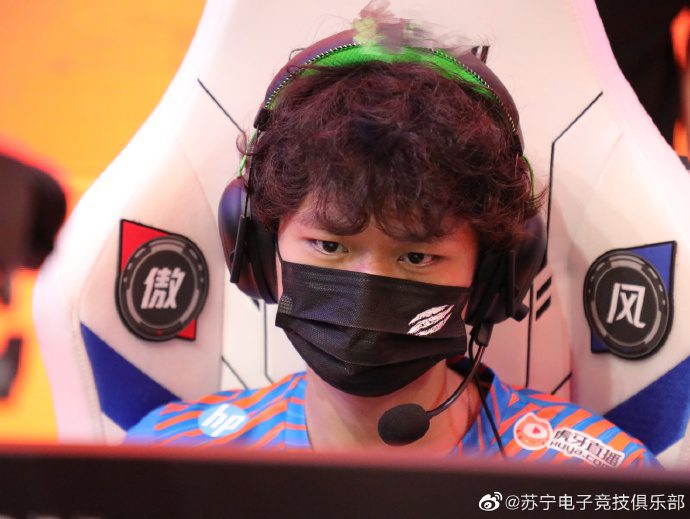 Huanfeng was the most consistent player for SN in their loss to IG