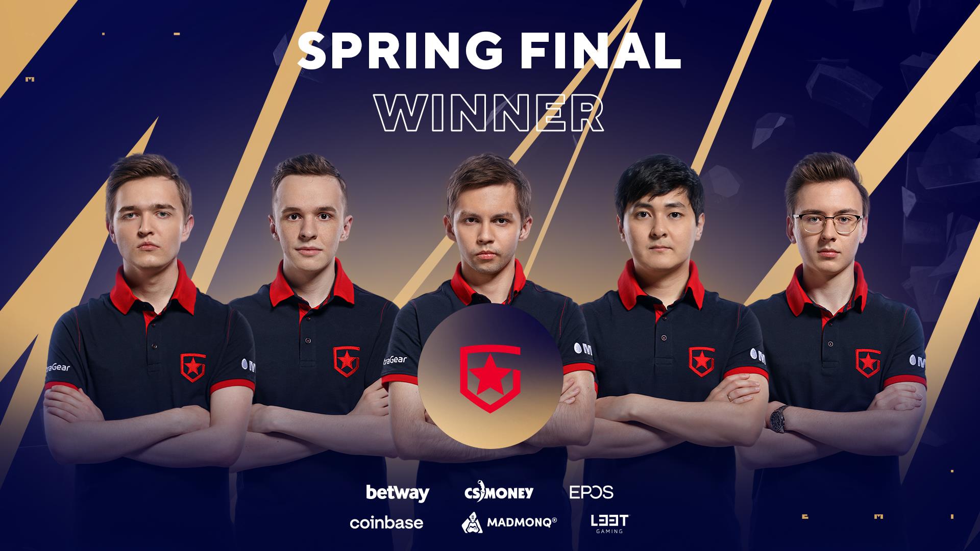 Gambit achieved victory with 4 straight wins and only lost a single map in the winners' final.