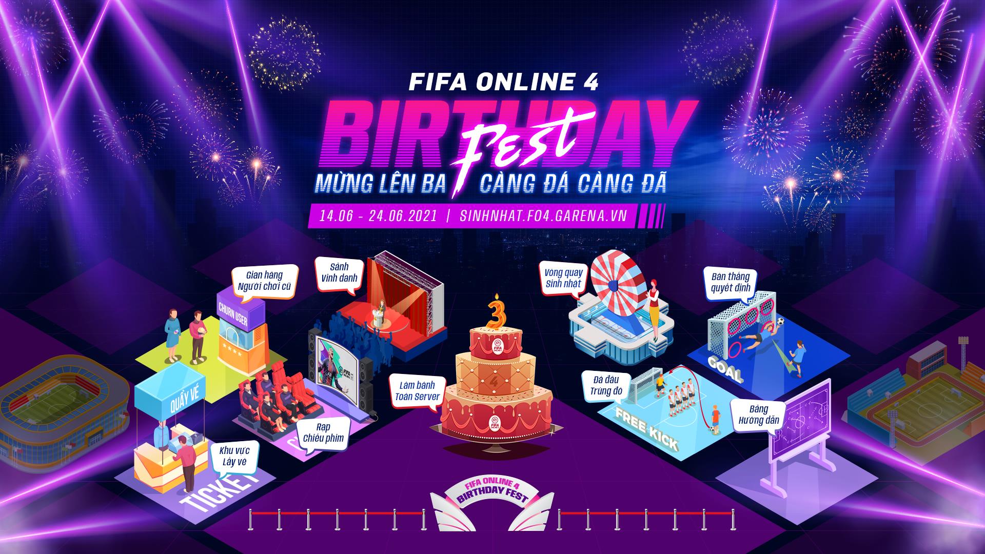 There will also be other interesting booths at FIFA Online 4 Birthday Fest waiting for you to explore!