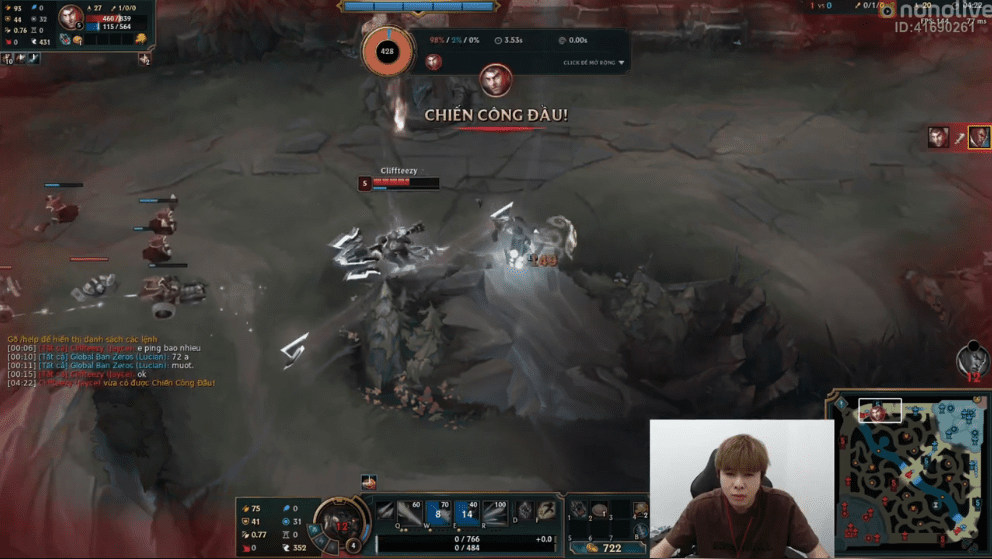 Duy Cau Giay easily defeated his younger brother time and again