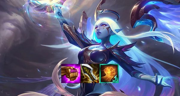 Soraka only becomes truly strong after acquiring both Infinity Edge and Tear of the Goddess
