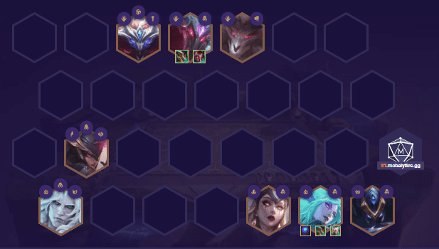 The two main carries of the Assassin team, Katarina and Nocturne, both use the Dark Cosmic Blade