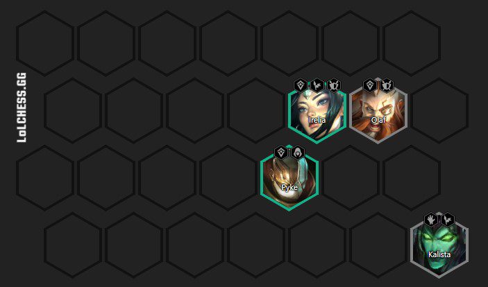 Kalista is a very strong early game carry unit that you should acquire
