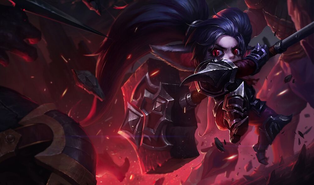 Poppy will have the ability to generate shields continuously in patch 11.13b and is very hard to take down early