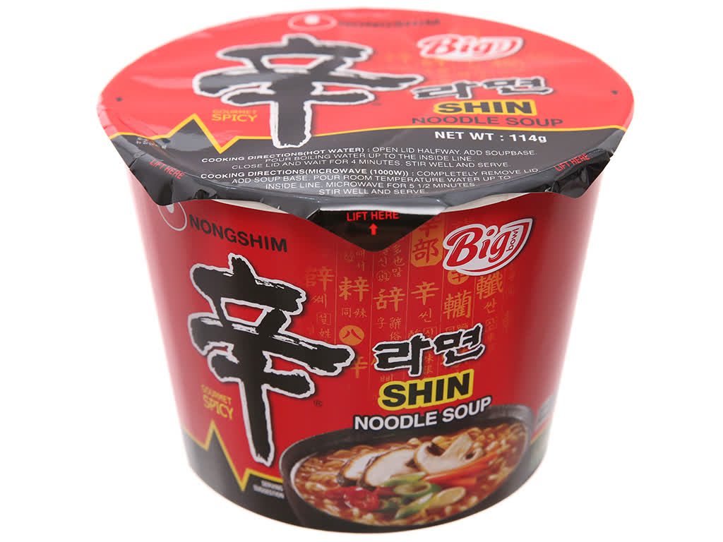 In Korea, Nongshim noodles are as famous as Hao Hao in Vietnam