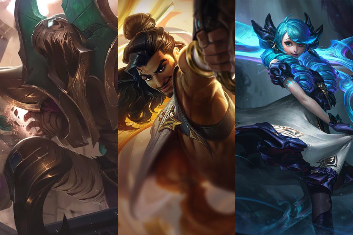 Too many names shredding into the enemy formation will make Draven, Aphelios, Vel’Koz incredibly fragile