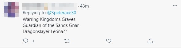 Heroic Chaos Graves, Sand Guardian Gnar, Dragon Armor Leona?