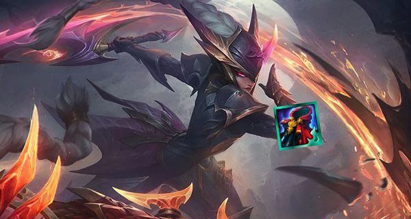 Diana is probably the most suitable champion for Shadow Cloak of Silence