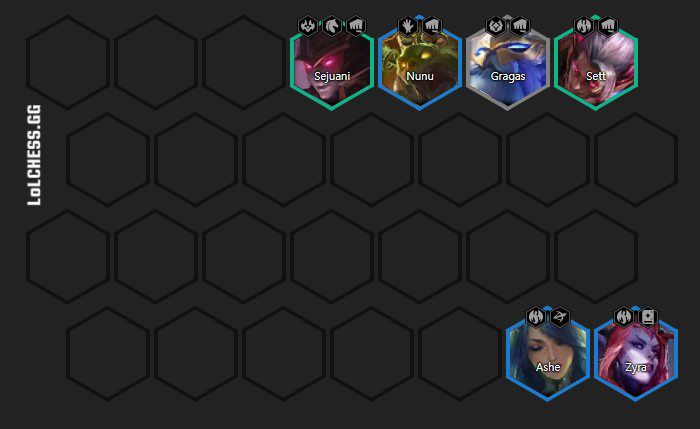 If not, then 4 Brawler units will be a good enough shield to help players maintain health in the mid-game