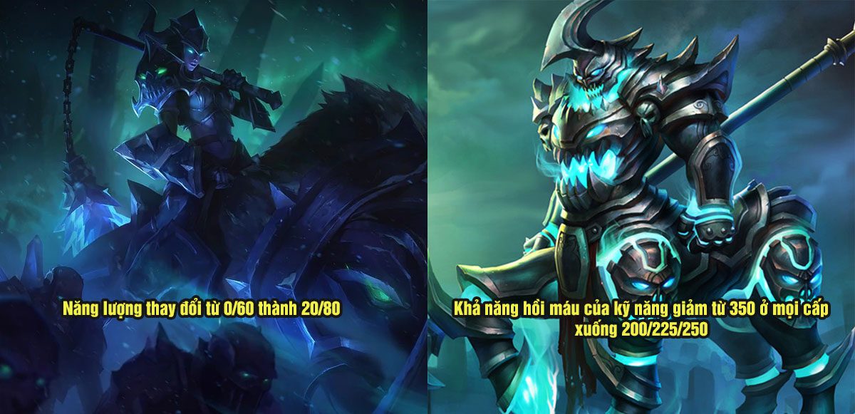 The durability of Sejuani and Hecarim will significantly decrease in patch 11.15b