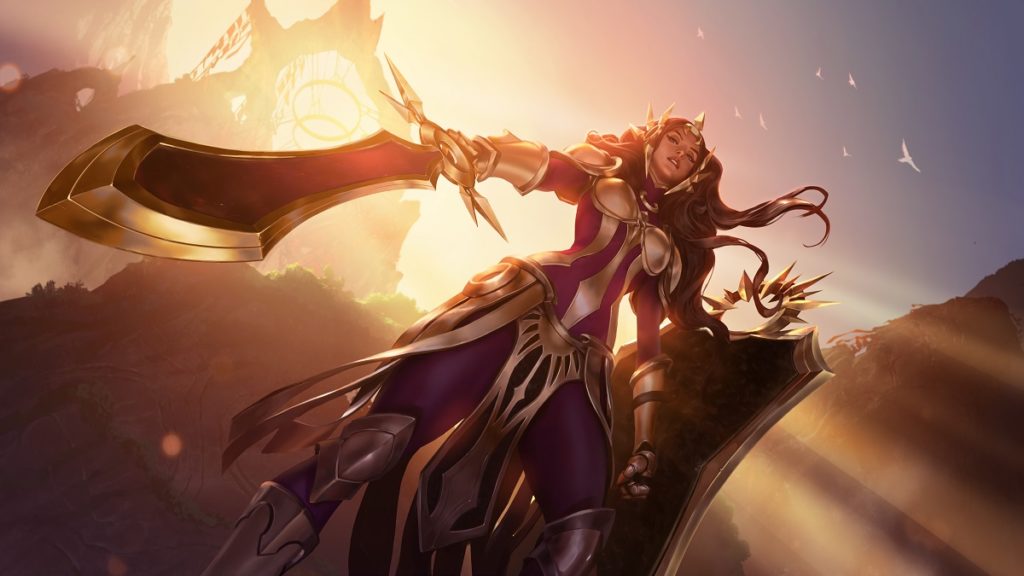 The tank Support class in League of Legends has almost only one Mythic item choice, which is Iron Solari's Pendant