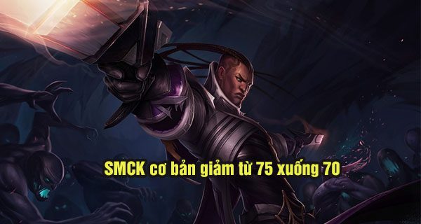 The nerf to Lucian's base AD also reduces the damage of the Purge ability