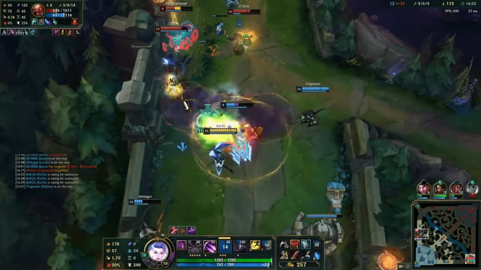 SwordArt once shared that the North American region has very high ping