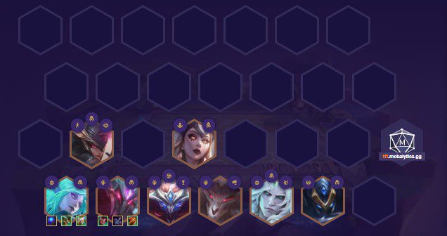 Complete Assassin composition at level 8