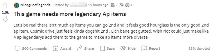 A practical suggestion that Riot could consider