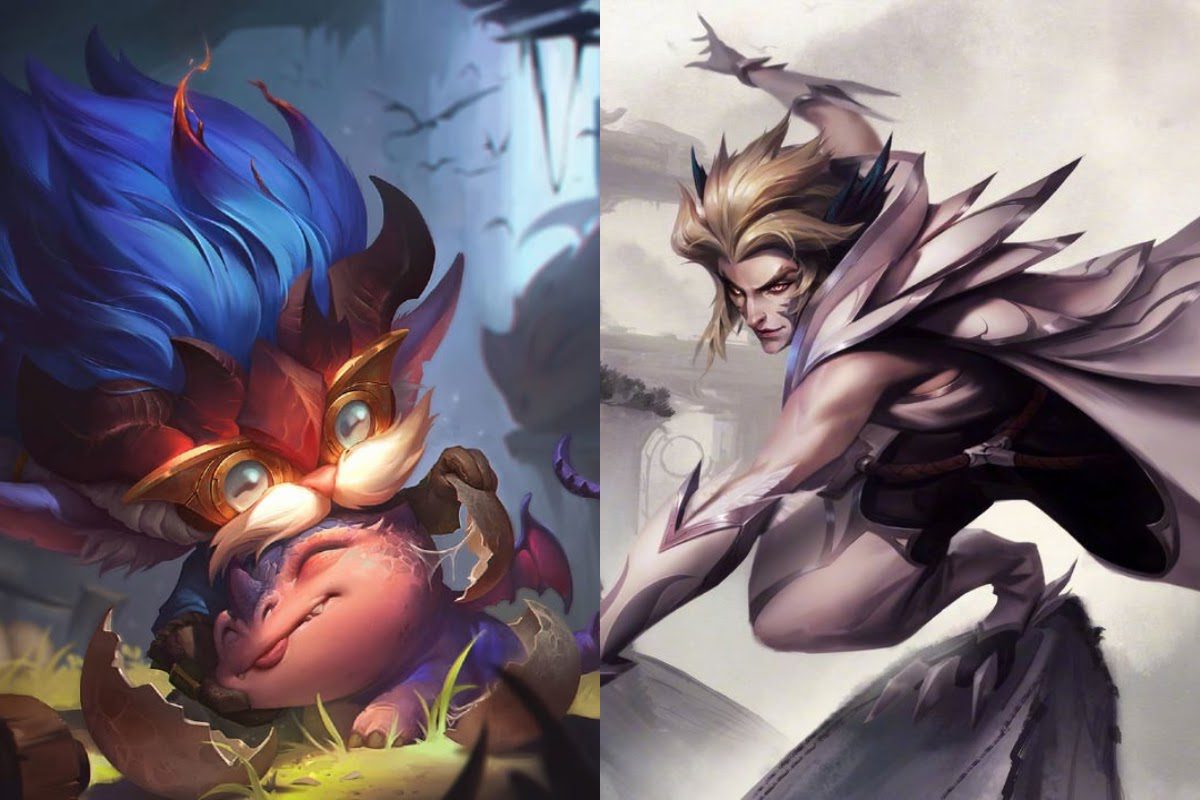 4 Divine Guardians composition revolving around Nidalee - Riven