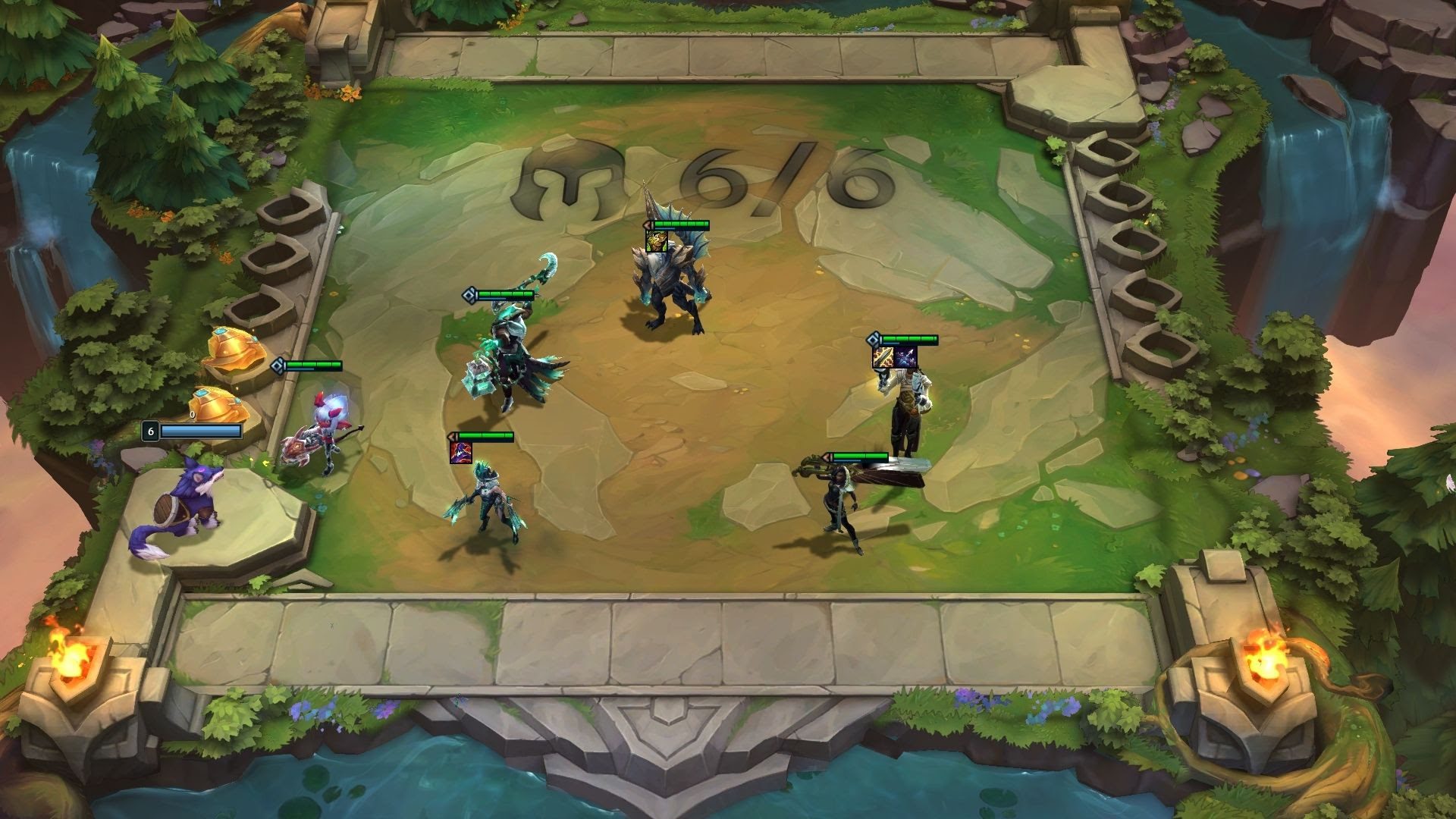 4 Artillery champions make the defense extremely fragile