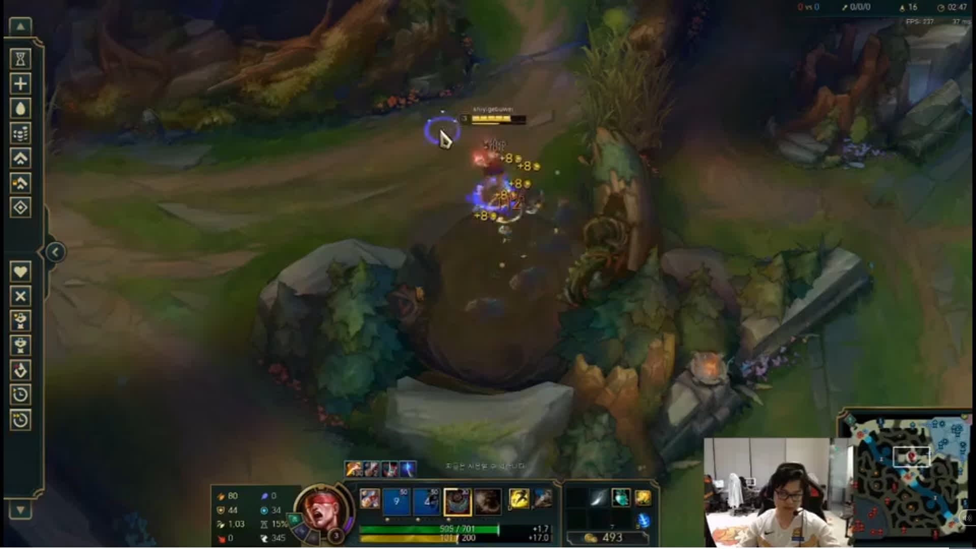 SofM once surprised the Chinese League of Legends community with his incredibly fast jungle farming speed