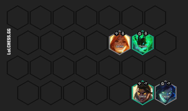 Ideal starting composition at level 4