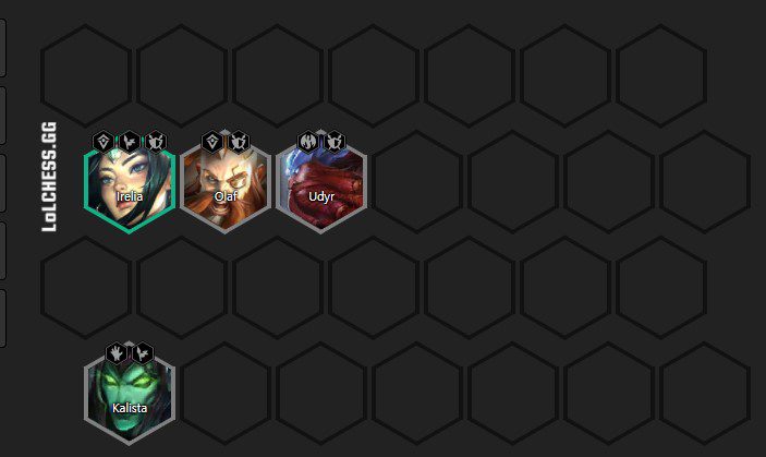 You can also start the match with Warrior units