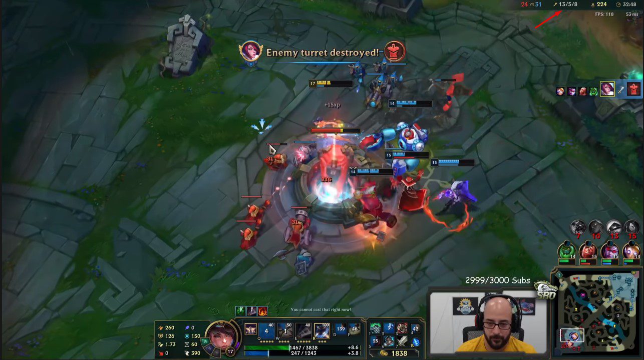 Streamer SoloRenektonOnly once made a video about Fiora building many tank items like Iceborn Gauntlet, Spirit Visage...