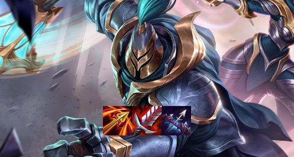 Jax has an incredibly strong lifesteal from Bloodthirster and is not intimidated by Karma's damage over time