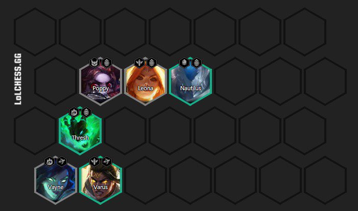The 4 Knight threshold provides excellent defense in the mid-game