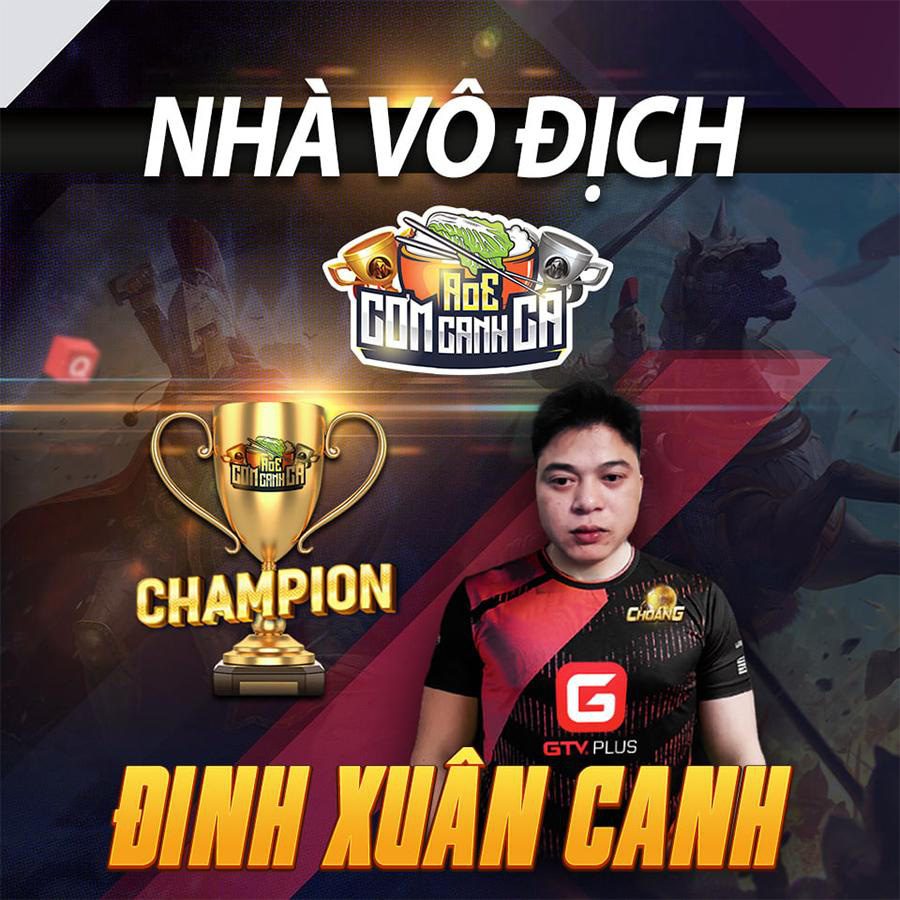 Đinh Xuân Canh, a famous semi-professional AoE player.