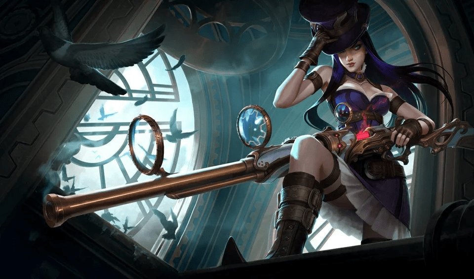 Meanwhile, Caitlyn's current background is considered by players to be too 'gentle' and lacks clear highlights