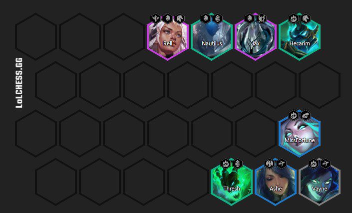 The Reaver composition will struggle to snowball effectively after Vayne is nerfed