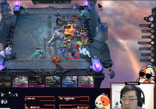 Challenger player - Tsmmaa is ready to replace Volibear with Teemo to counter the powerful Warrior - Armored composition with Jax of the opponent