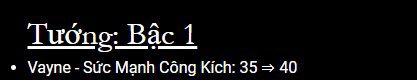 Although only a 5 AD increase, it's enough to improve Vayne's damage output
