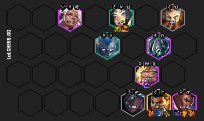 The 6 Vanguard composition will be much stronger now that Lucian and Akshan are guaranteed to receive shields.