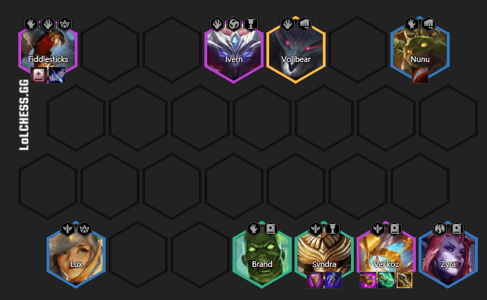 Trap Claw is a crucial item for effectively operating the Mages - Zombies composition