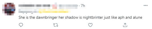 She is a Sentinel while the shadow is a Spirit, similar to Aphelios and Alune
