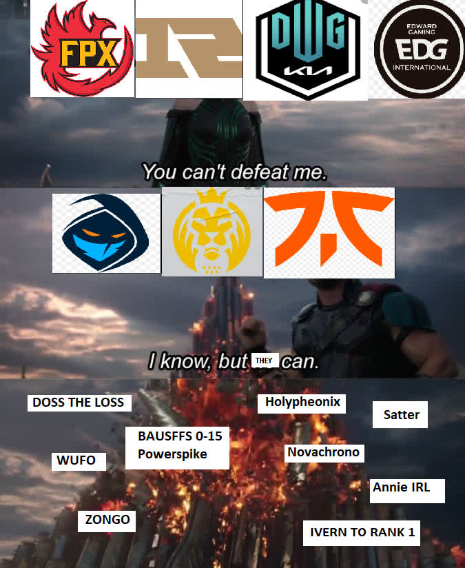 The weirdness of the Western server has become a famous meme in the League of Legends community